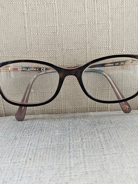 Banana Republic Women Eyeglasses Farme CATERINA SOR Eyewear Brown/Pink Glasses main image 10
